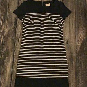 Navy Striped Dress size 4